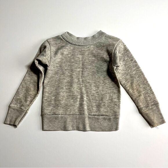 Martha's Vineyard Boys or Girls Whale Ship Cozy Sweatshirt Grey Black Size 3T - Picture 7 of 8